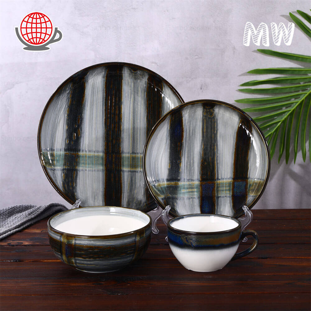 4 piece dish set,glazed dinnerware,chinaware brands