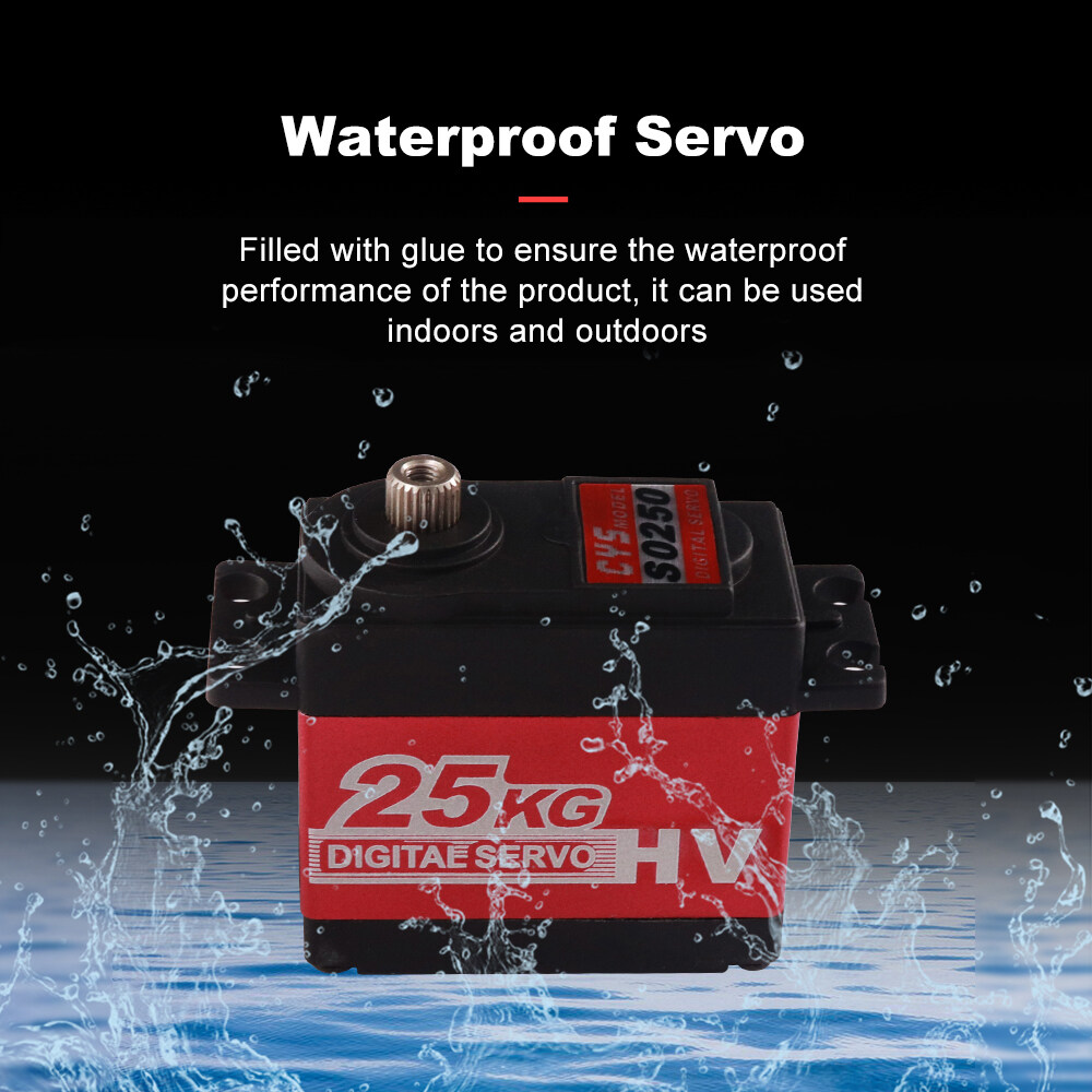 high speed high torque waterproof servo, high tec waterproof servo, high tech waterproof servo, large waterproof servo, large waterproof servo motor