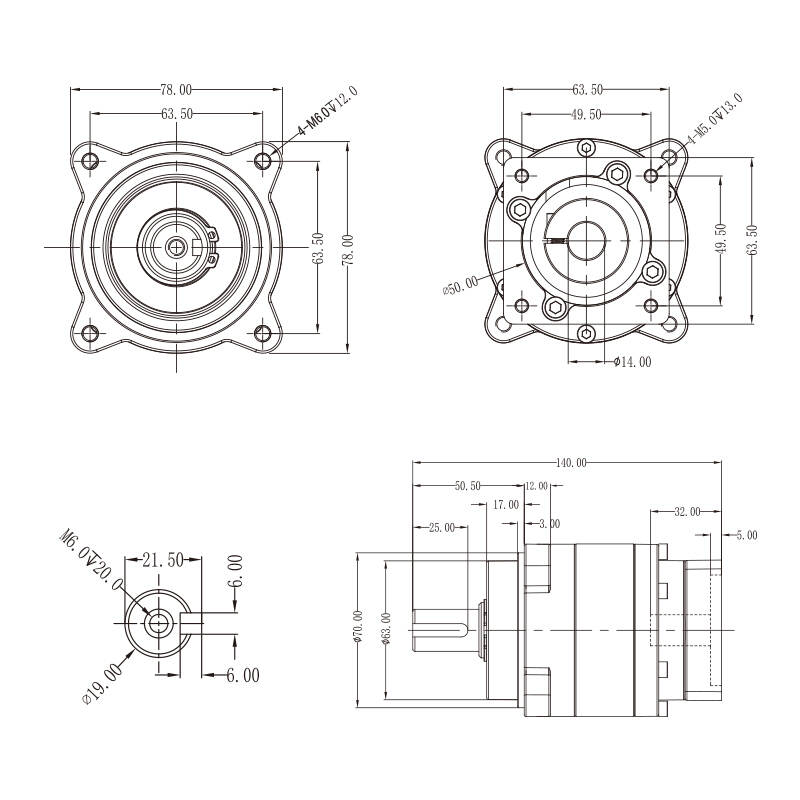 wholesale reducer gearbox, reducer cyspb078-010501 company, Reducer CYSPB078-010501, wholesale reducer motor, wholesale servo gear reducer factory