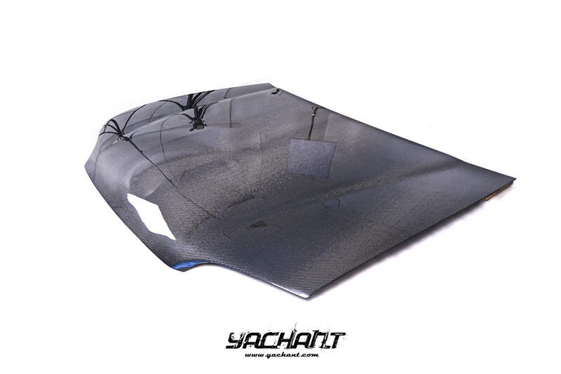 YCHDEG005CF 1992-1995 Honda Civic EG  3DR Hatchback OEM Style Hood Bonnet CF (5).jpg