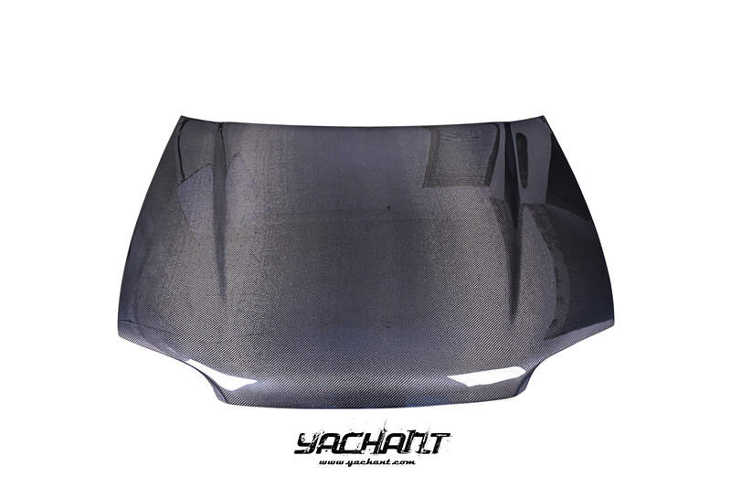 YCHDEG005CF 1992-1995 Honda Civic EG  3DR Hatchback OEM Style Hood Bonnet CF (2).jpg