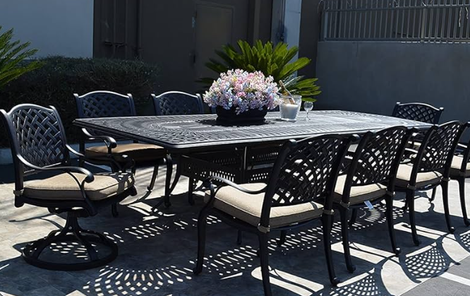 Elevate Your Outdoor Space with Aluminum and Rope Furniture