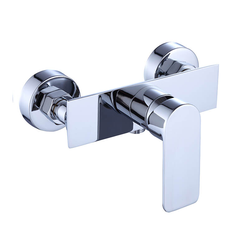 China outlet shower mixer taps wall mounted brass shower faucet