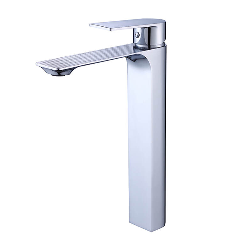 New design factory direct sale faucet single handle chrome bathroom long basin faucet