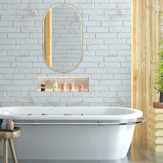 Crafting Timeless Elegance: The Craft of OEM Vintage Oval Bathroom Mirrors