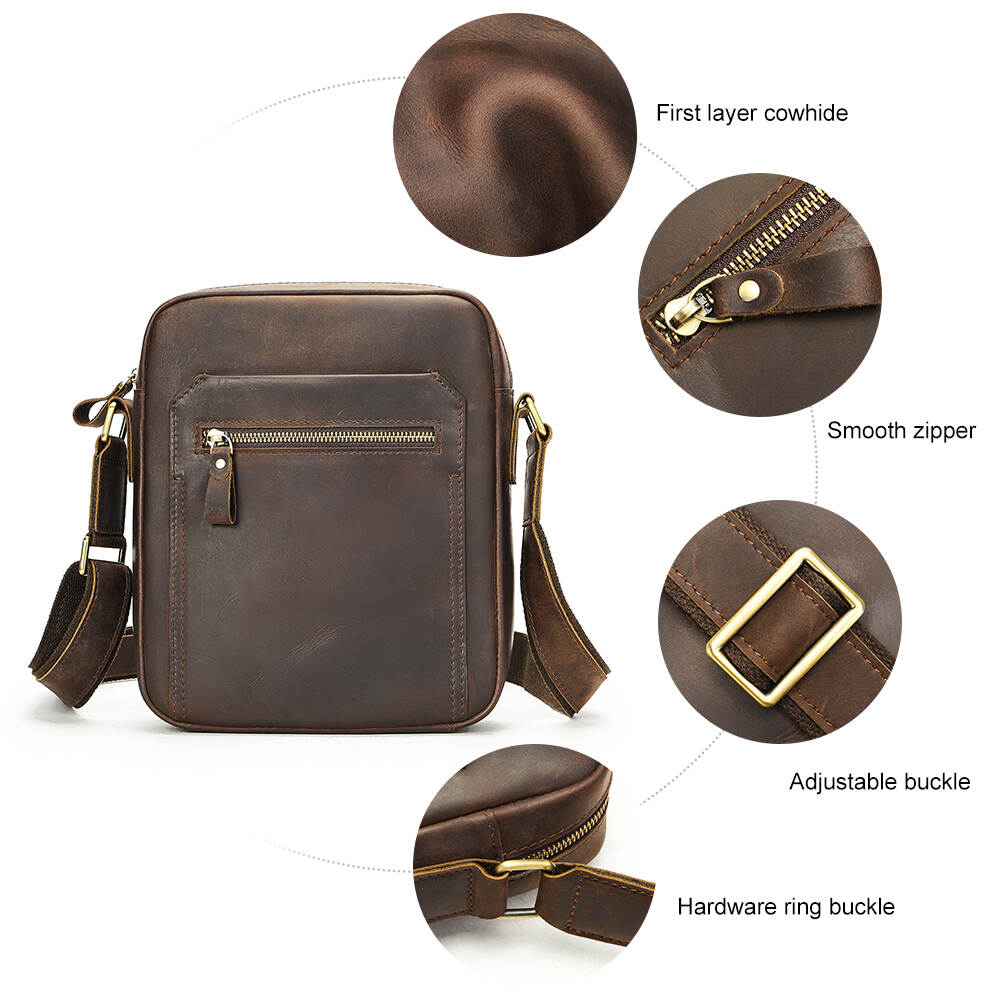 genuine leather messenger shoulder bag, small leather messenger bag, small leather messenger bag mens