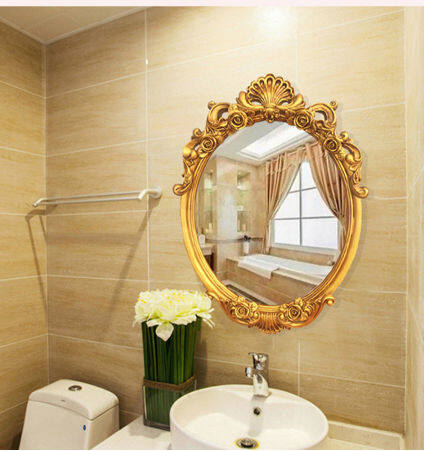 Crafting Elegance: The Charm of Vintage Oval Bathroom Mirrors from Our Factory