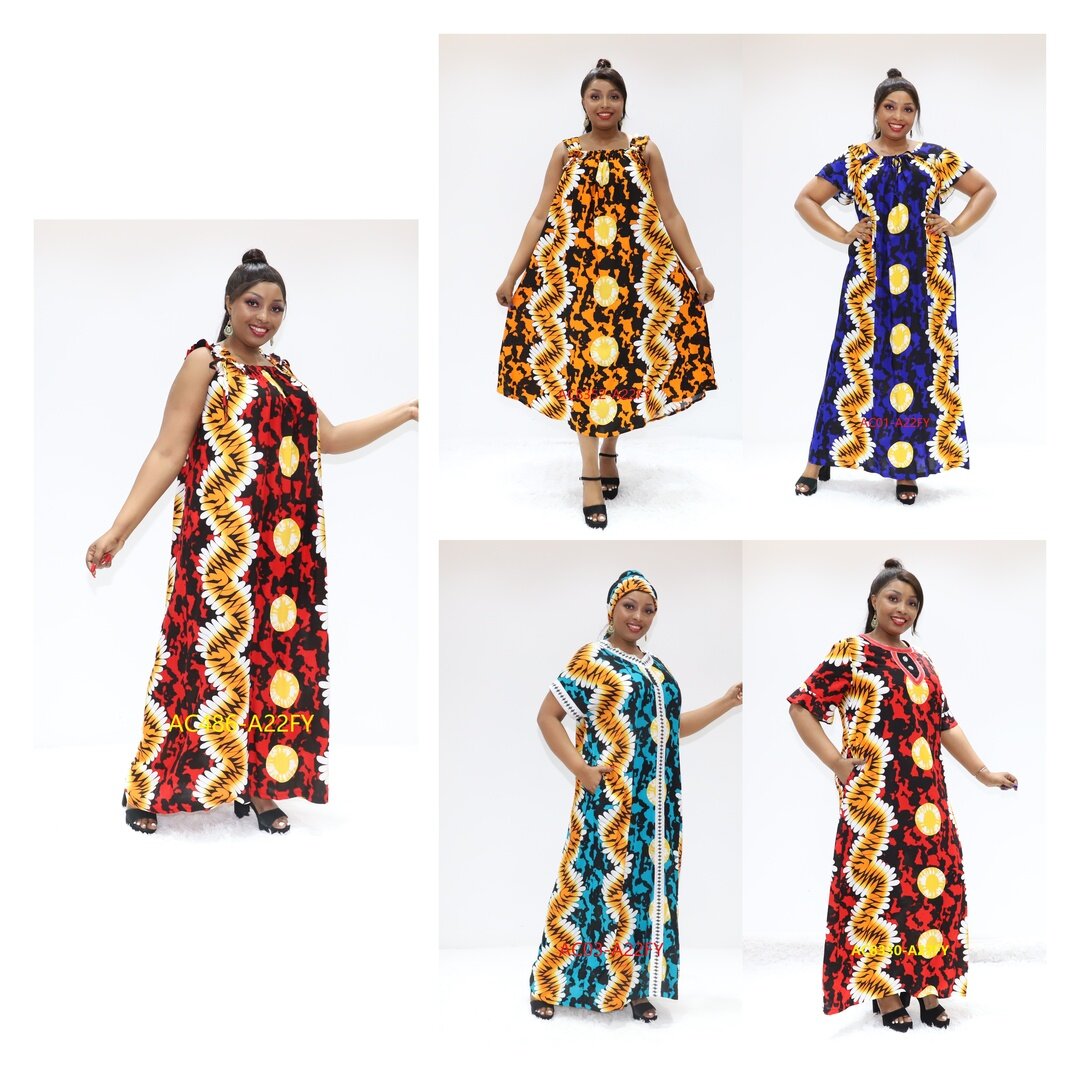 africa women kitenge kaftan