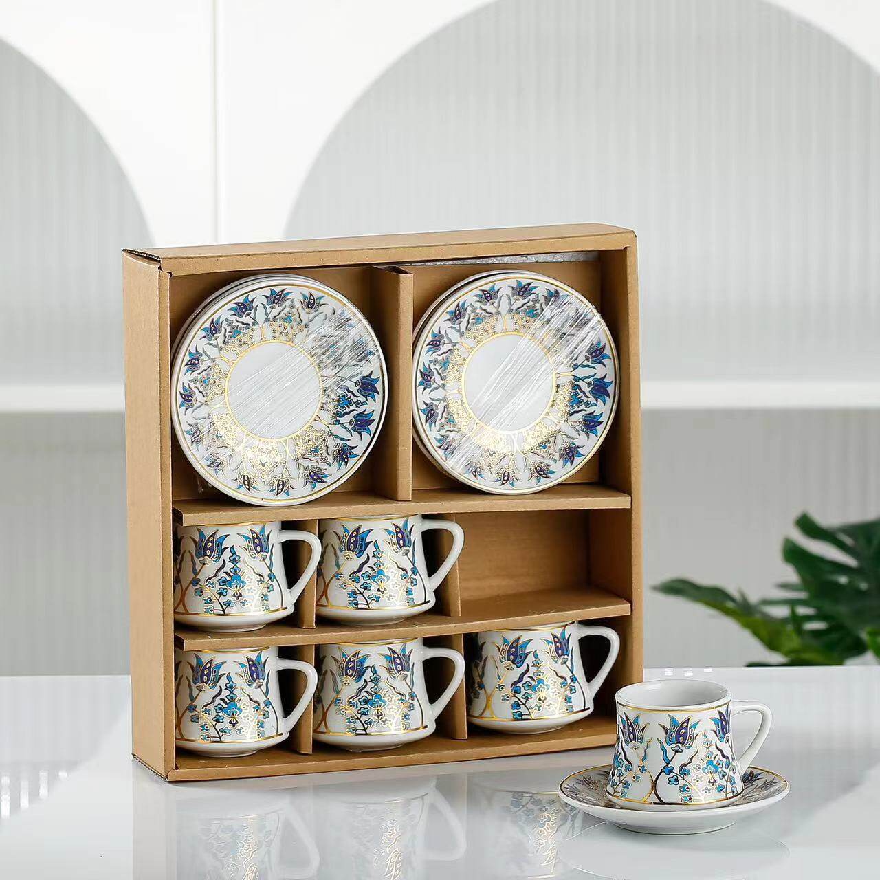 cups and saucers restaurant, floral teacup, coffee tea cup sets