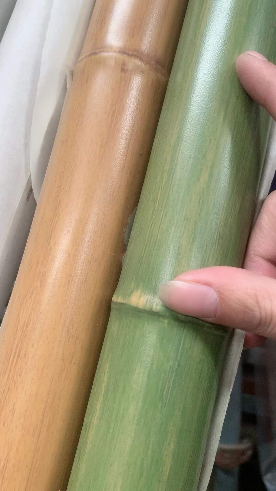 Stainless Steel Pipe Bamboo Pattern Surface