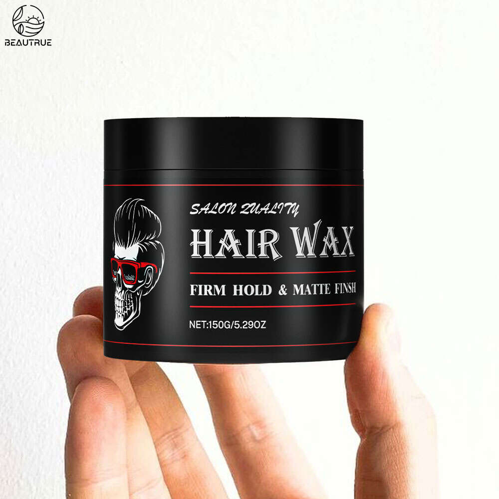 YOUR LOGO Hair Styling Hair Wax for Men Natural Strong Hold & Shiny Finish