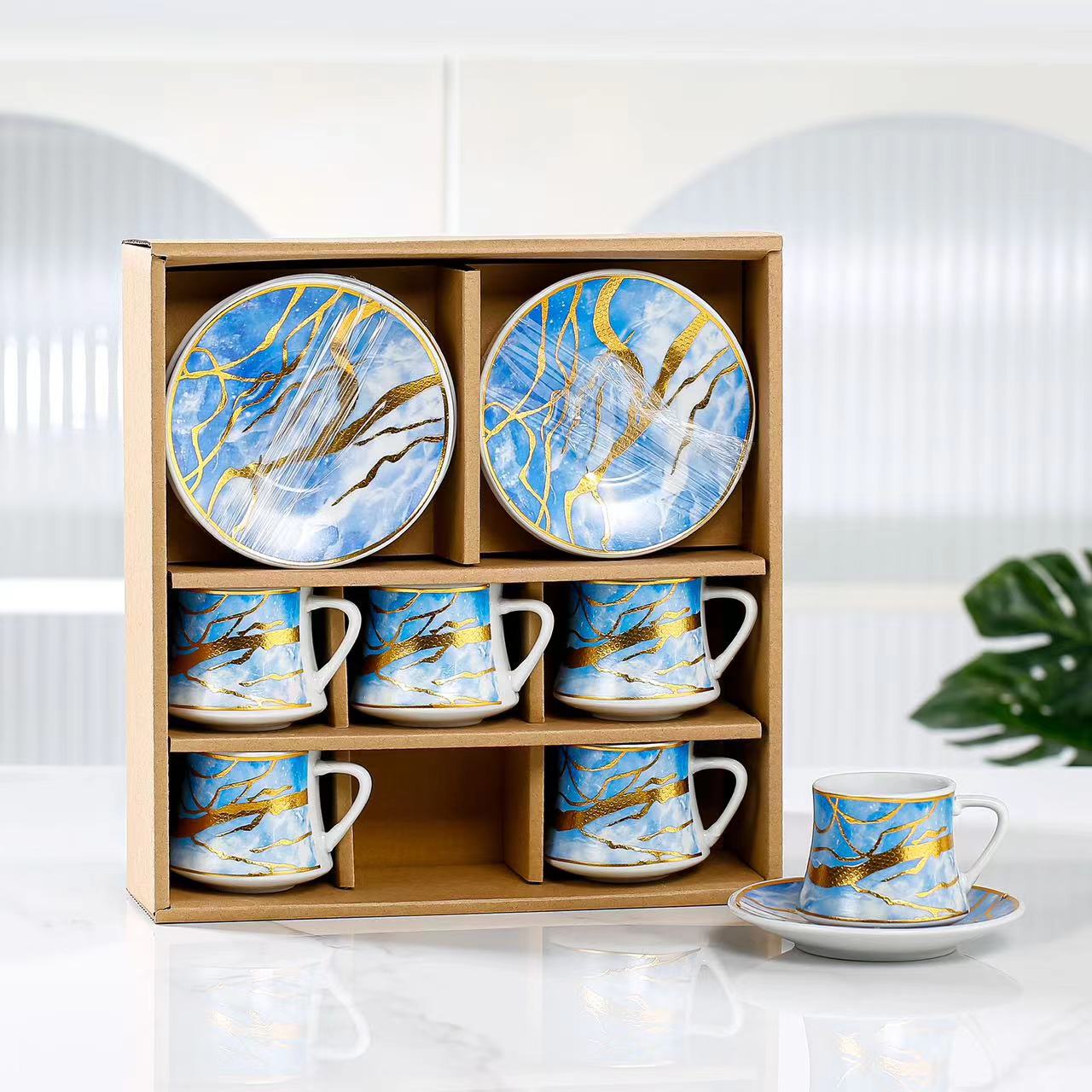 coffee cup and saucer set of 6,cups and saucers for sale,espresso set cups