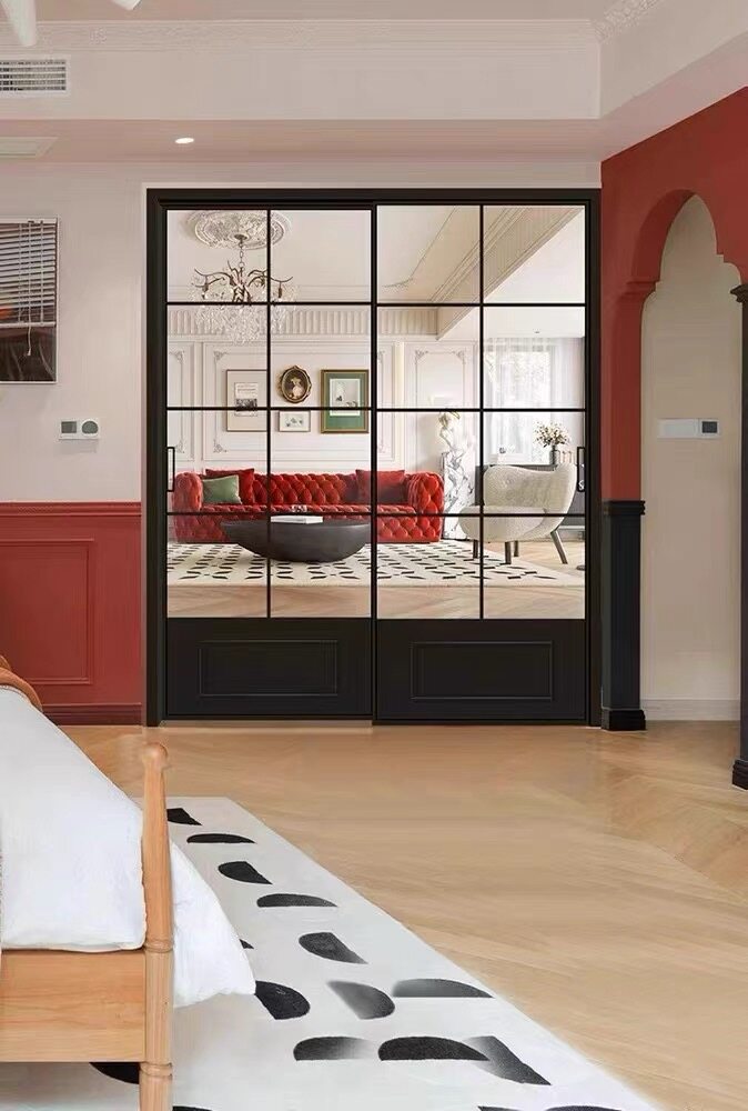 Slim& light luxury can choose French vintage door