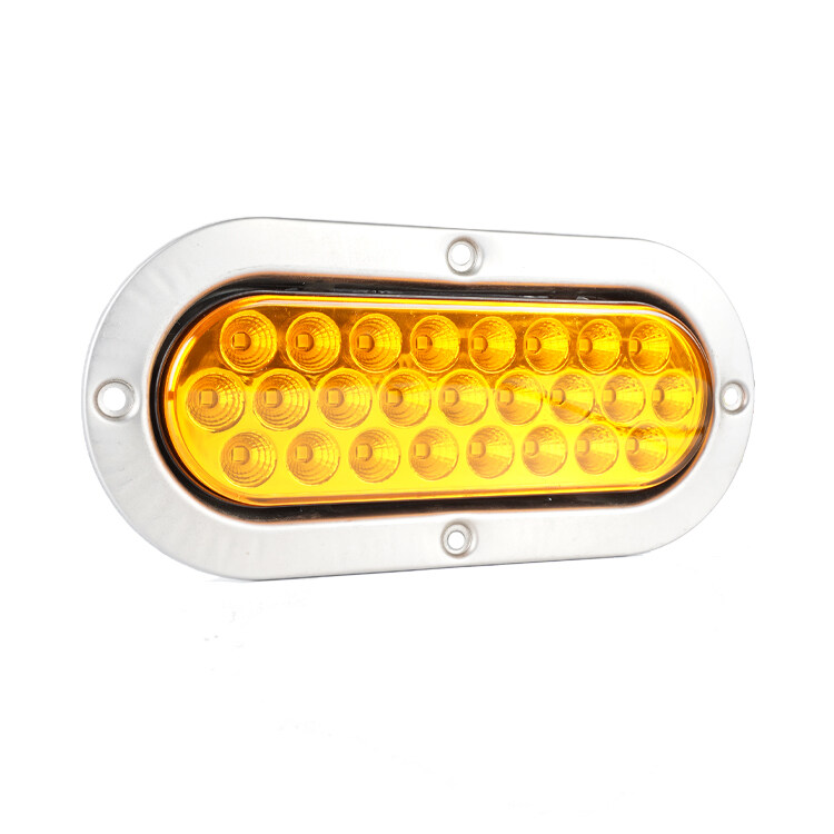 combination 6 inch led stop/turn/tail backup and strobe light, metal stop tail turn light factory, metal stop tail turn light supplier, metal stop tail turn light exporter, Oval Metal Stop Tail Turn Light