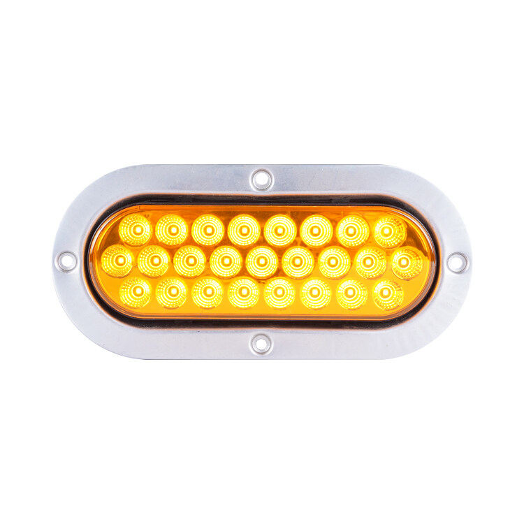 combination 6 inch led stop/turn/tail backup and strobe light, metal stop tail turn light factory, metal stop tail turn light supplier, metal stop tail turn light exporter, Oval Metal Stop Tail Turn Light