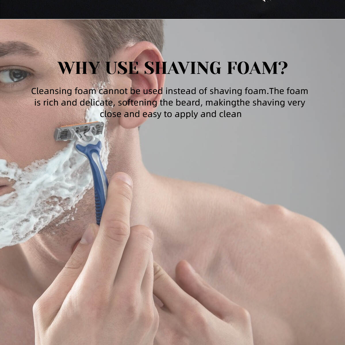 Shaving Foam;Shaving Foam for Man;shaving foam mousse