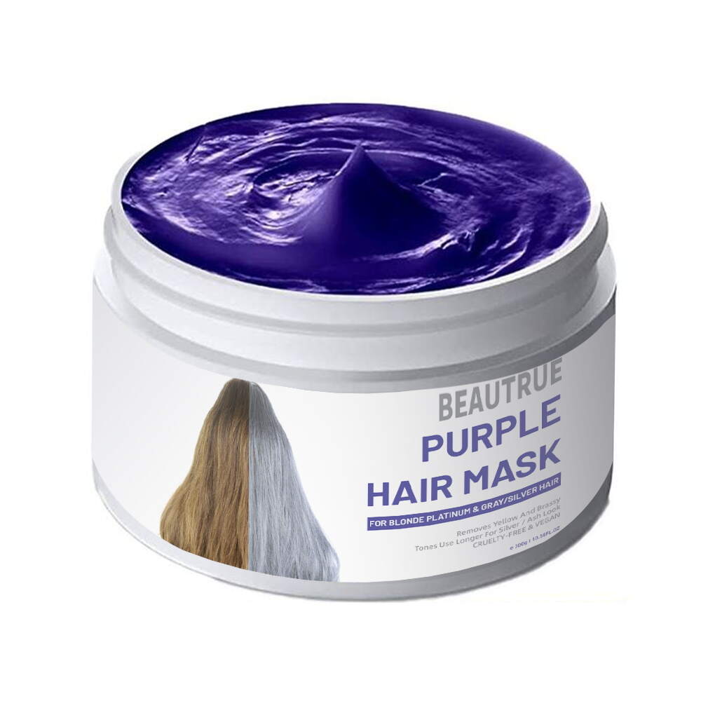 Purple Hair Mask;Anti Yellow Hair Mask;Remove Yellow Hair Mask