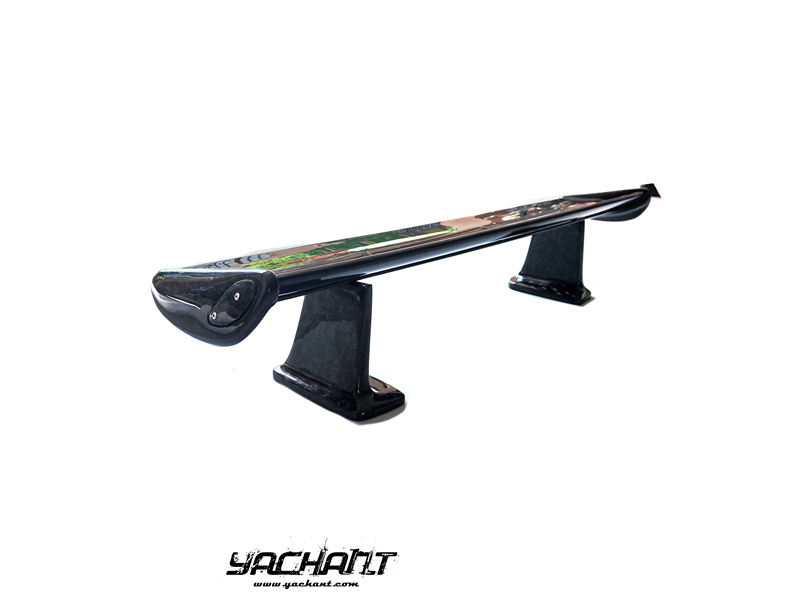 YCR34033DZCF 1999-2002 Nissan Skyline R34 GTTGTR OEM Style Rear Spoiler w Jun Higher Leg CF Forged Carbon Weave (10).jpg