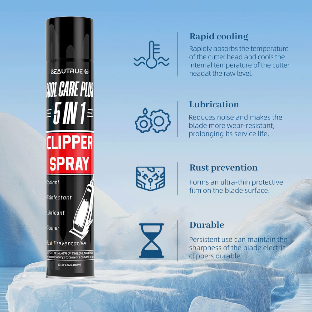 Clipper Spray;5-in-1 Clipper Spray;Blade Care and Treatment