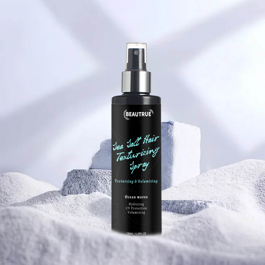 YOUR LOGO Sea Salt Spray Hair Spray for Fine Hair Texturizing to Help Improve Volume and Texture