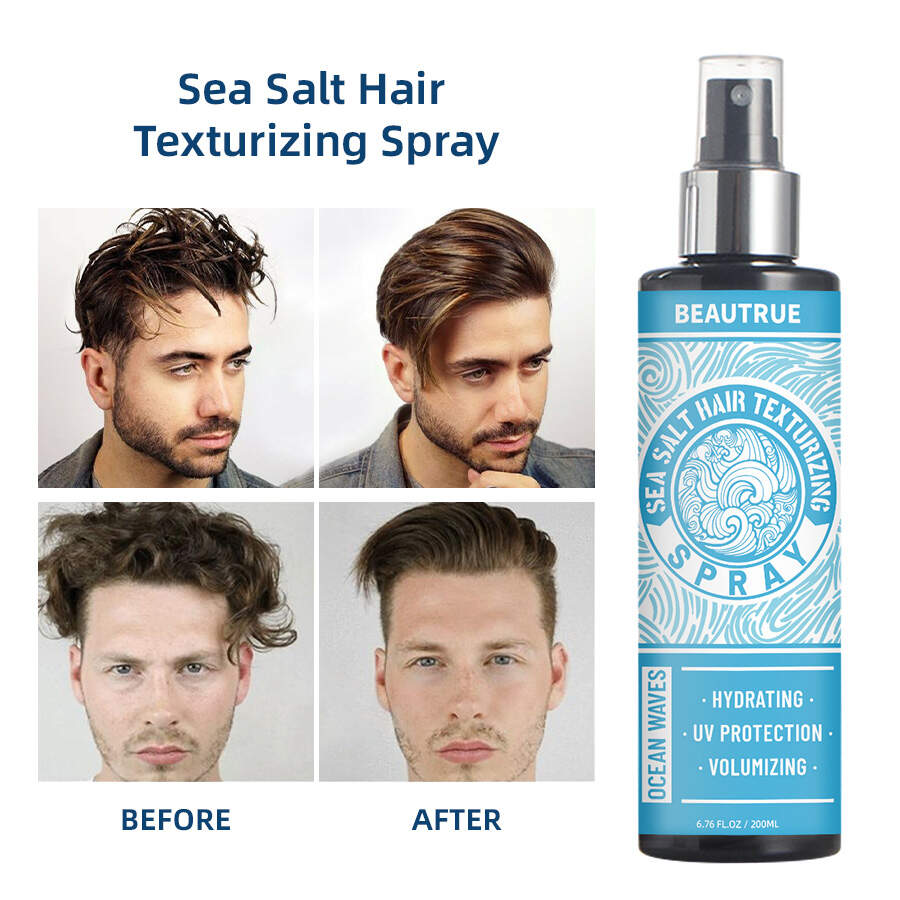 YOUR LOGO Salt Spray Hair for Enhanced Natural Waves Volume Texture and Thickness