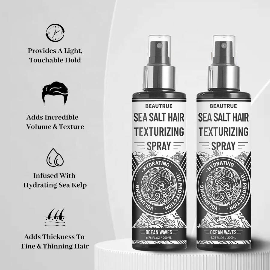 Sea Salt Spray;men hair spray;hair styling spray;hair holding spray;men hair style spray