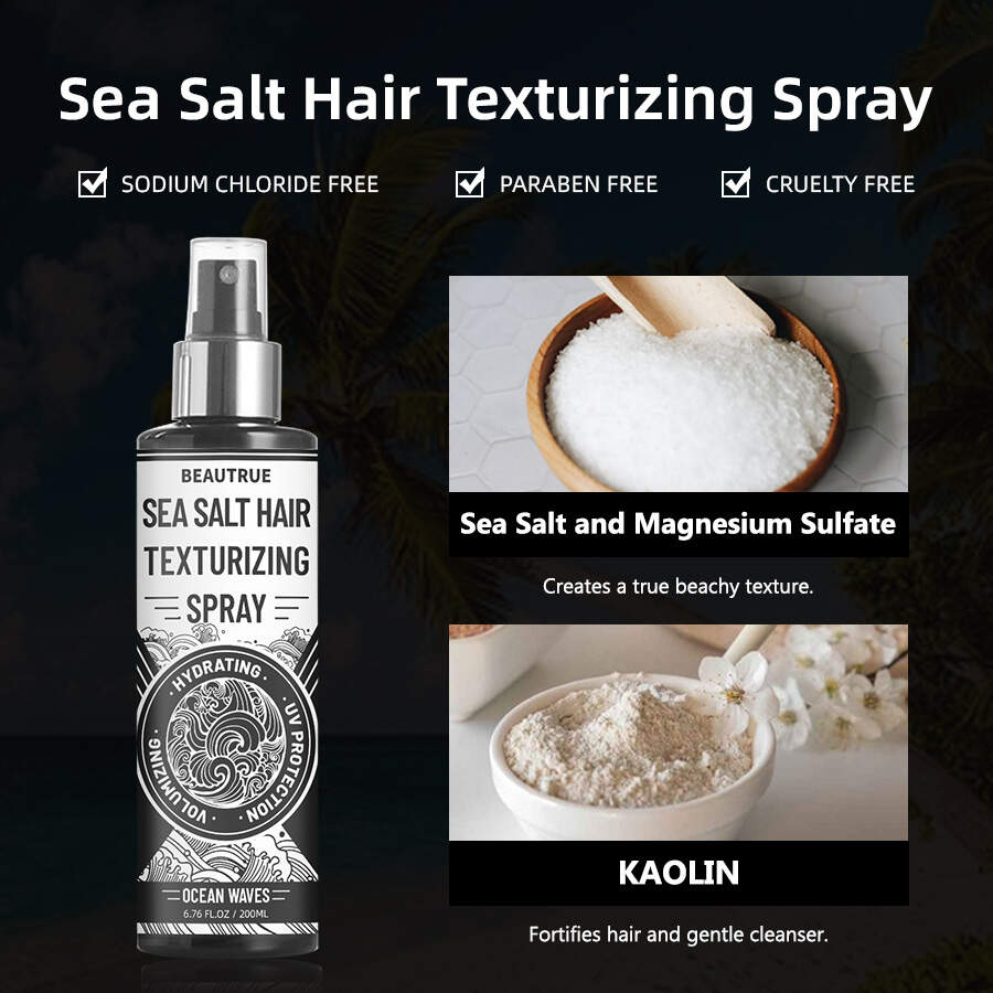 Sea Salt Spray;men hair spray;hair styling spray;hair holding spray;men hair style spray