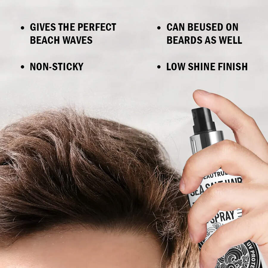 Sea Salt Spray;men hair spray;hair styling spray;hair holding spray;men hair style spray