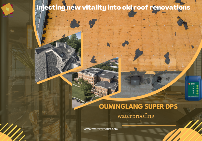 Injecting new vitality into old roof renovations