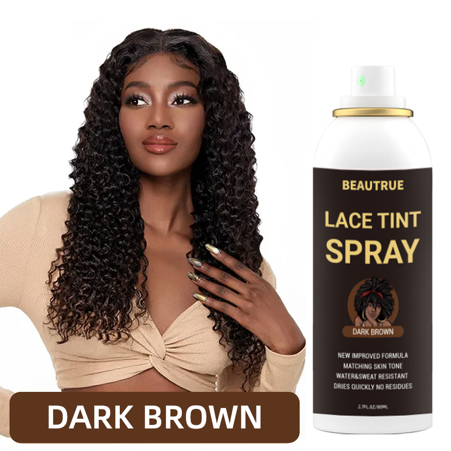 YOUR LOGO Lace Tint Spray for Wigs Quick Dry Formula for Even and Natural Look for Seamless Wig Application