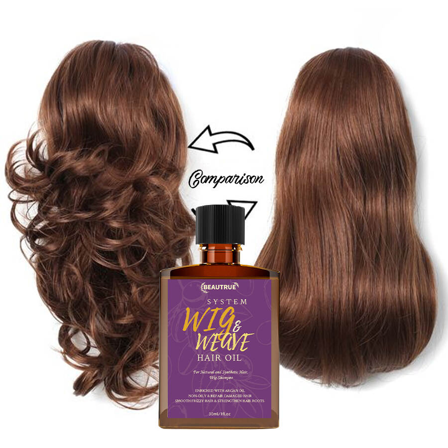 YOUR LOGO Wigs Weave Hair Oil with Argan Oil Repair Damaged Hair Strengthen Hair Roots