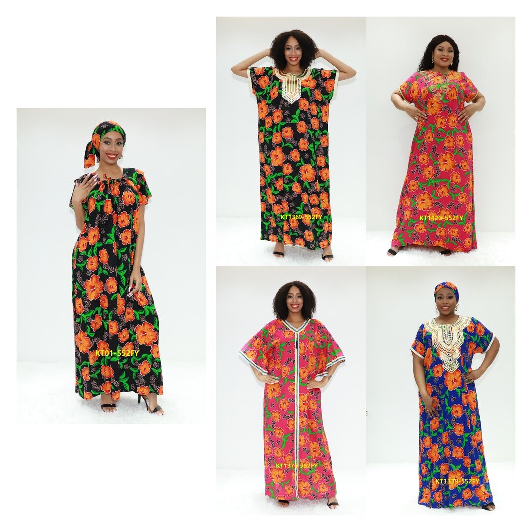 Africa dress qaftan AY Fashion KT01-552FY Ghana clothing Dera