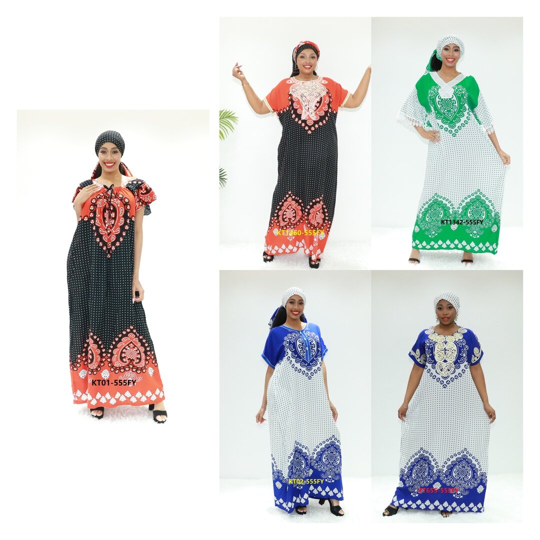 Roupas étnicas Abaya Seide, da China AY Fashion KT01-555fy Abidjan Boubou Boubou