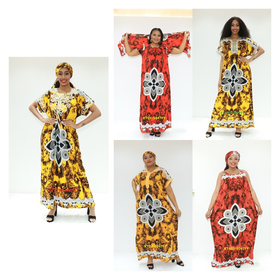 Habitudes de femmes musulmanes Islamiques Kaftan Love Sahara KT1198-5047fy Cameroun Abaya Dera