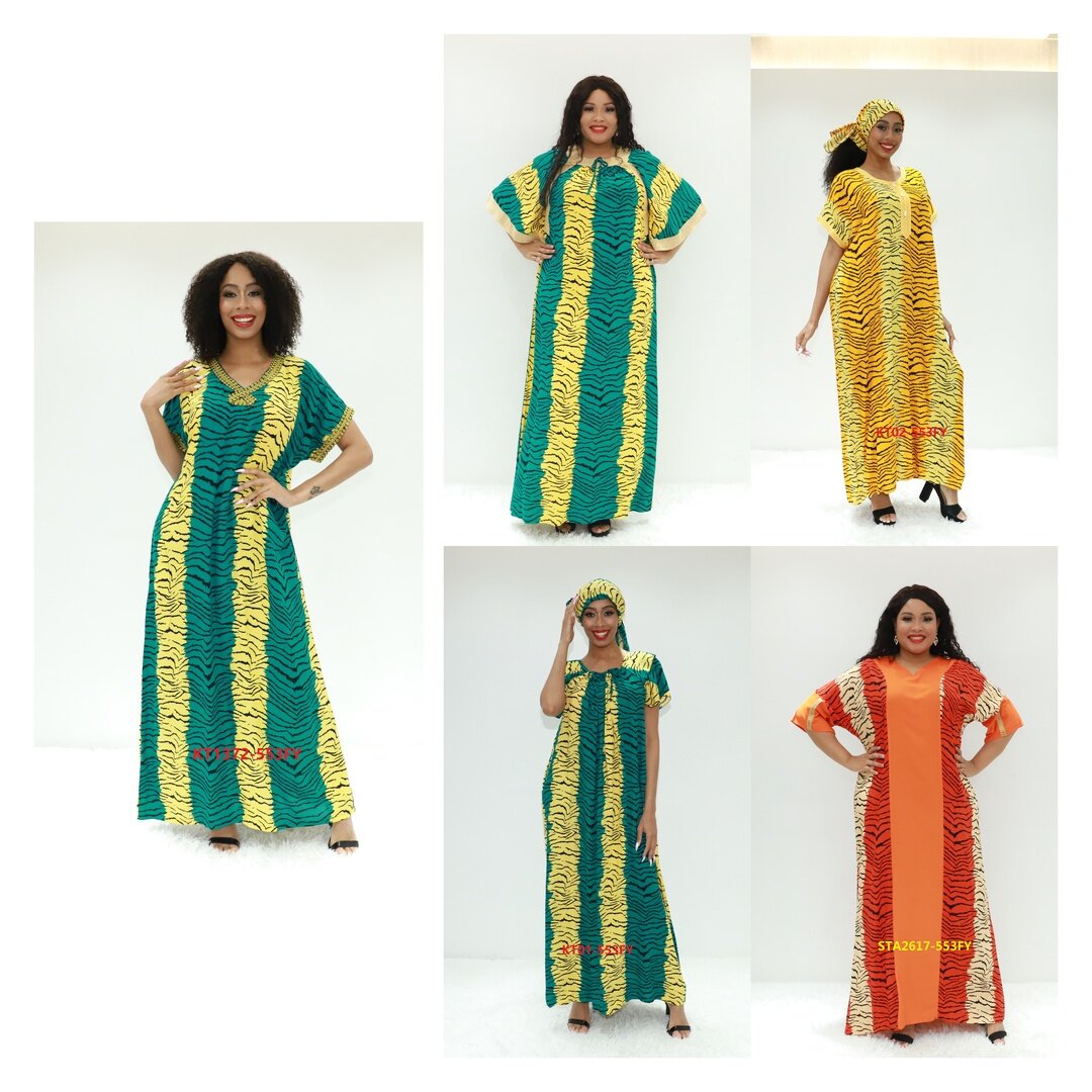 Roupas étnicas chiffon abaya ay moda kt1372-553fy abidjan roupas dera