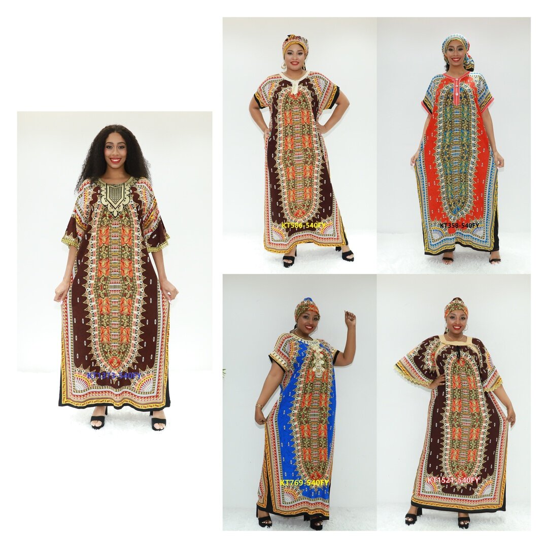 Islamic clothing vestidos de novia AY Fashion KT1373-540FY Nigeria clothing dashiki dress