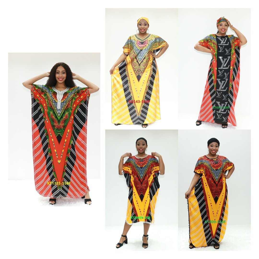 Afrikanische Kleider Cabayado Fashion KT1385-558f Abidjan Fashion Dera