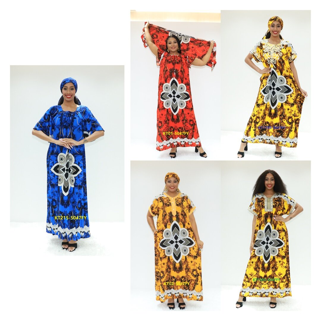 Afrika Kleid schöne Damen Kleid Clearance Ay Fashion KT215-5047fy Togo Kleidung Kaftan