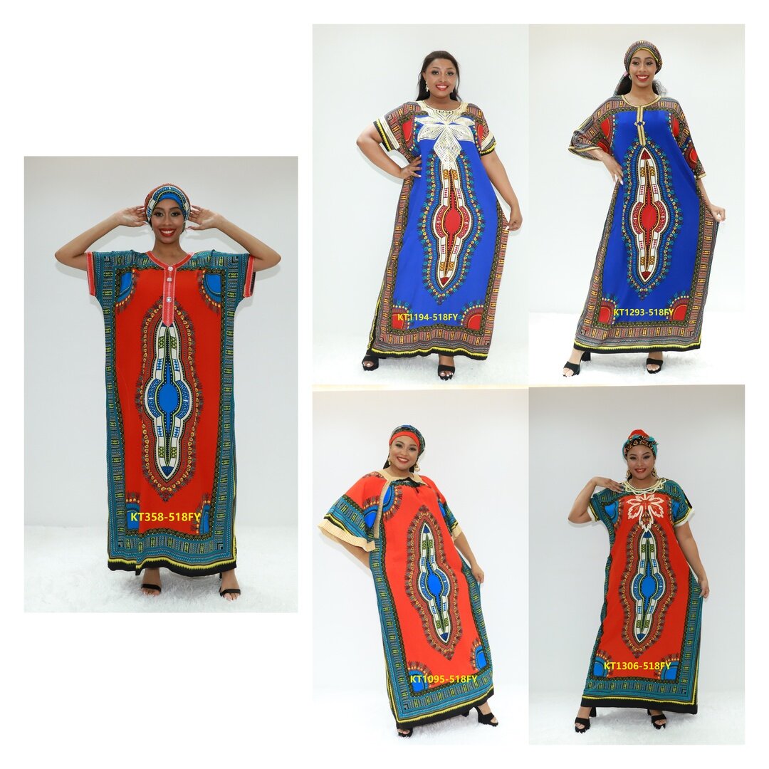 Africa clothing batik robe Clearance AY Fashion KT358-518FY Tanzania caftan caftan