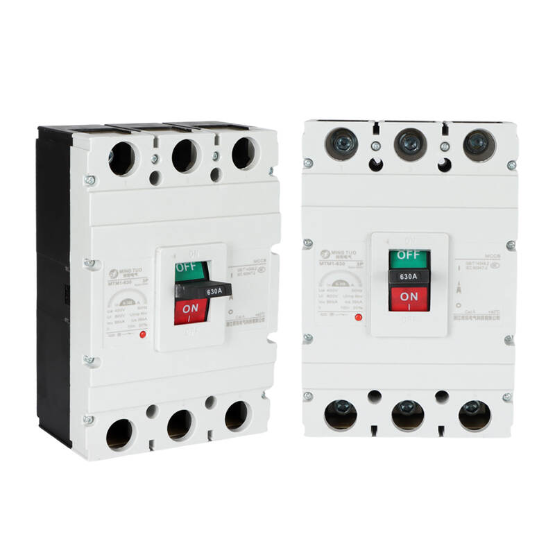 Molded Case Circuit Breaker 2P3P4P63A-800A low voltage products motor overload and short circuit protection  electric mccb 400V