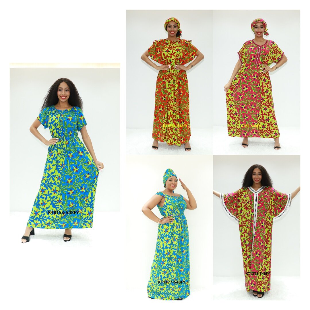 Africa dress hijab abaya Supplier Love Sahara KT8153-548FY Nigeria kaftan abaya