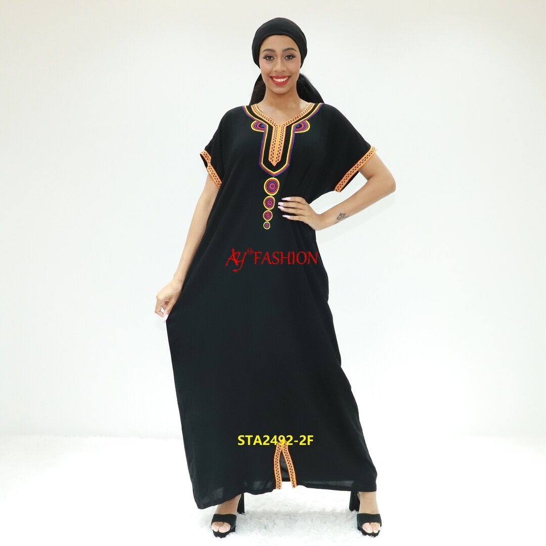 Afrika Kleid Modanisa Abaya Liebe Sahara STA2492-2f Tansania Kaftan Dera