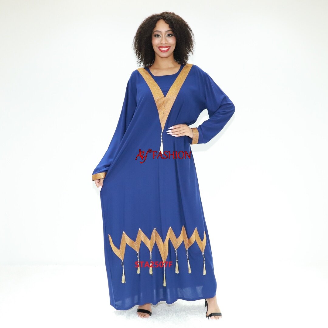 Islamische Kleidung muslimische Damen Abaya Stillung Liebe Sahara Sta2507f Togo Kleidungsstück