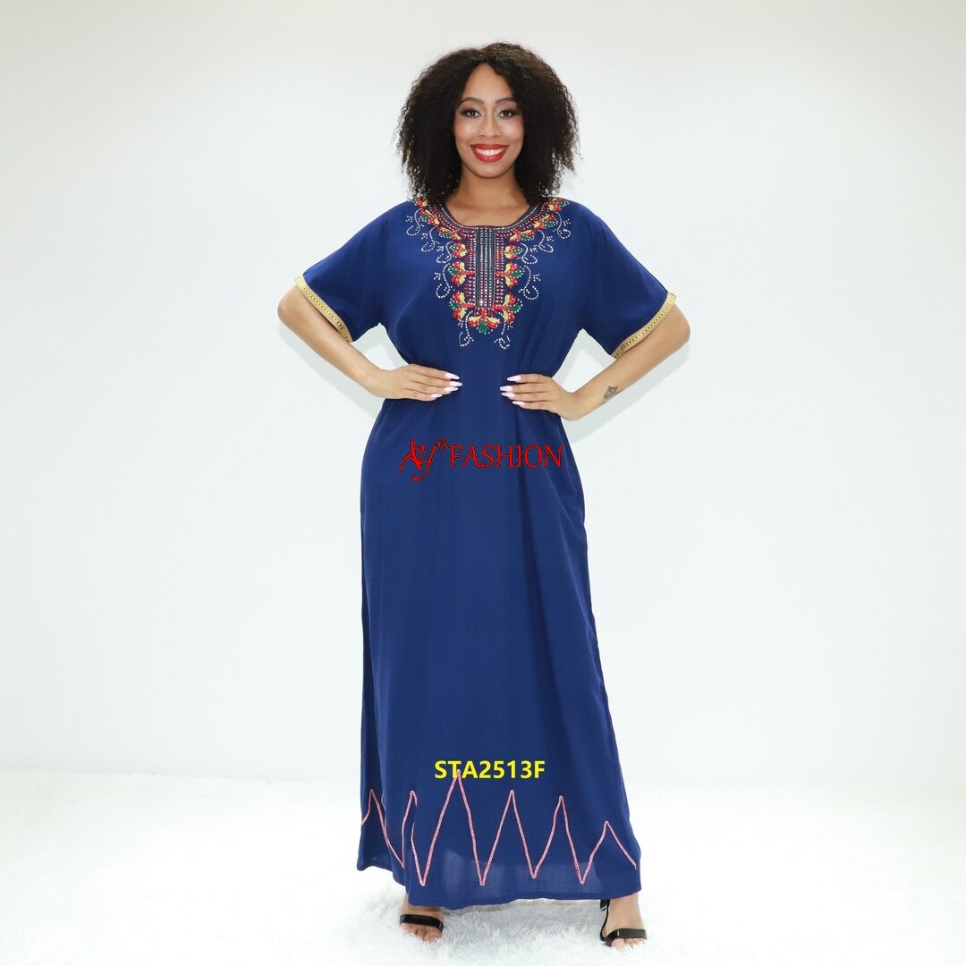 Vêtements africains Abaya manche à manche Love Sahara STA2513f Ghana Clothing Caftan