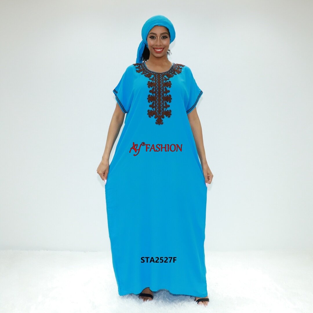 Женщина этническая ношение Boubou Jogging Ay Fashion STA2527f Abidjan мусульманское платье Dera