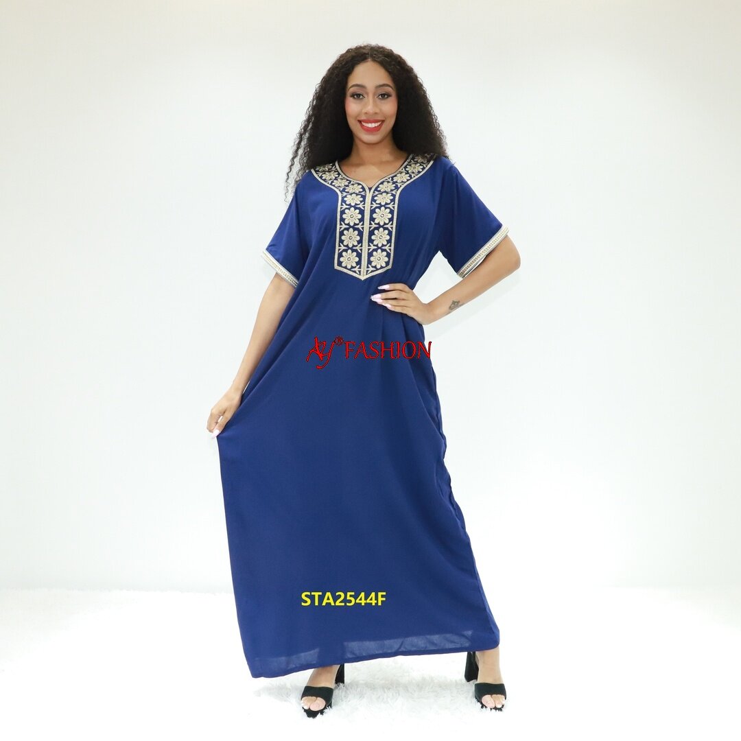 Islamische Kleidung Nida Stoff Abaya Ay Fashion STA2544f Abidjan Abaya Dera