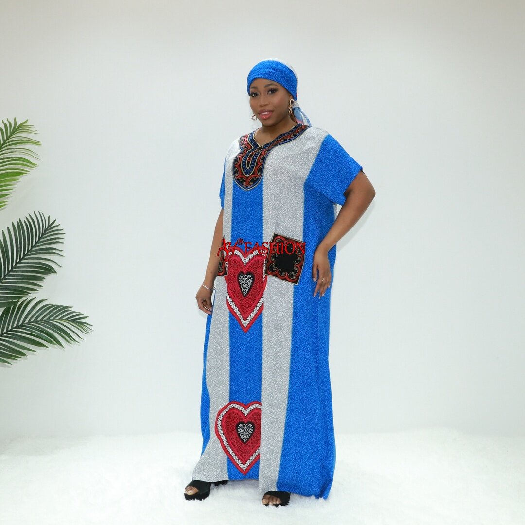 Africa clothing abaya pearl AY Fashion AC8516-B20FP Nigeria abaya ethnic dress