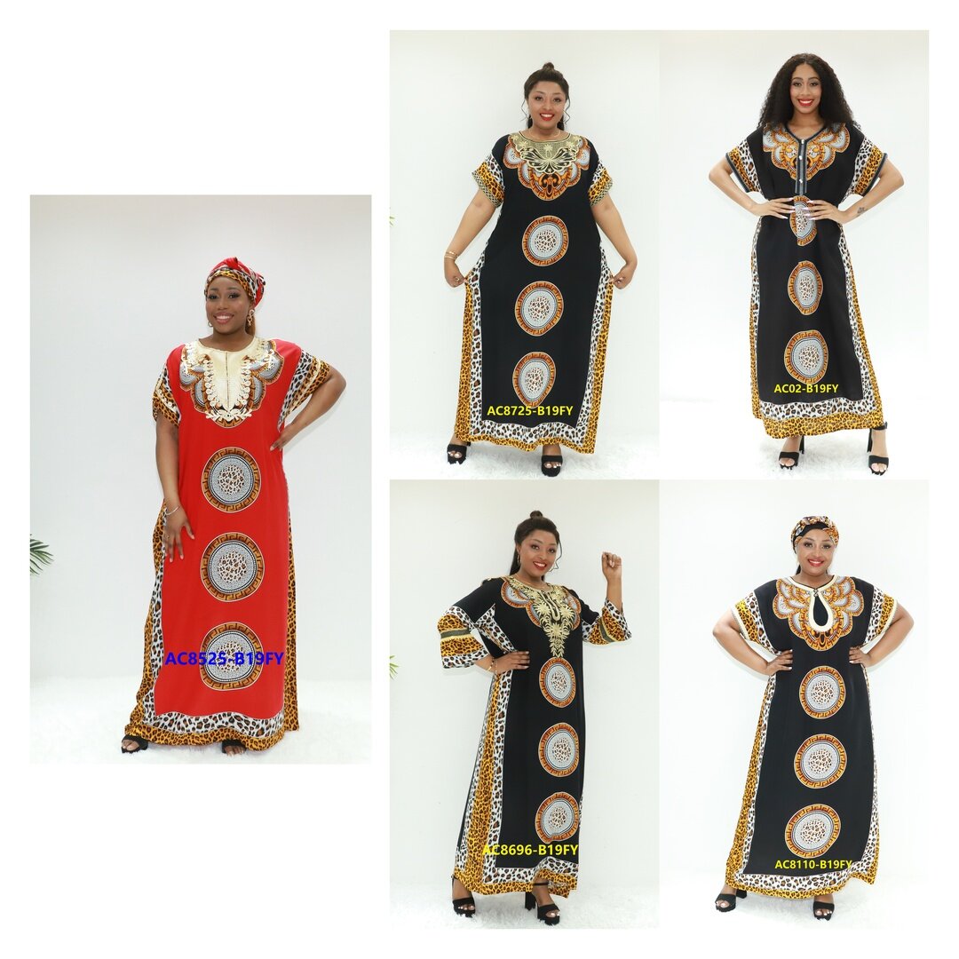 muslimische Kleidung einfach Abaya Mode Ay Mody AC8525-B19fy Ghana Boubou Boubou