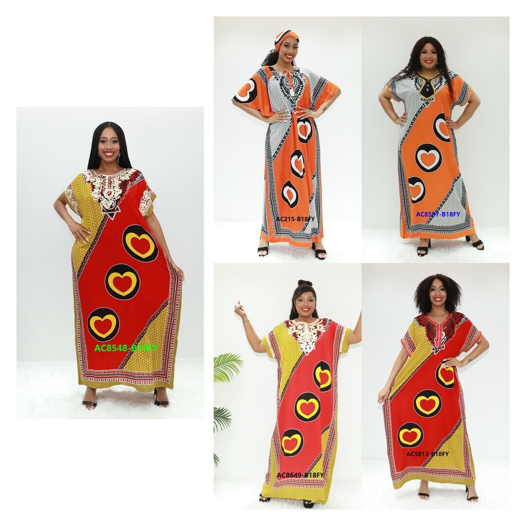 Afrikanische Kleidung Kaftan Set African Style Love Sahara AC8548-B18fy Kongo Caftan Dera