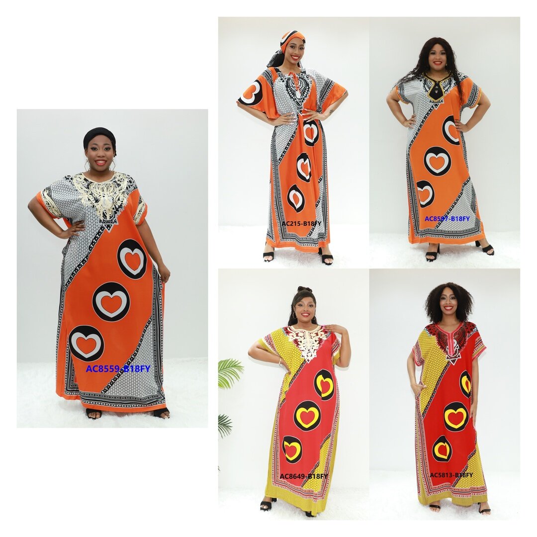 Afrikanische Kleider Kaftan-Balls AC8559-B18fy Nigeria Kleidung Dashiki Kleid